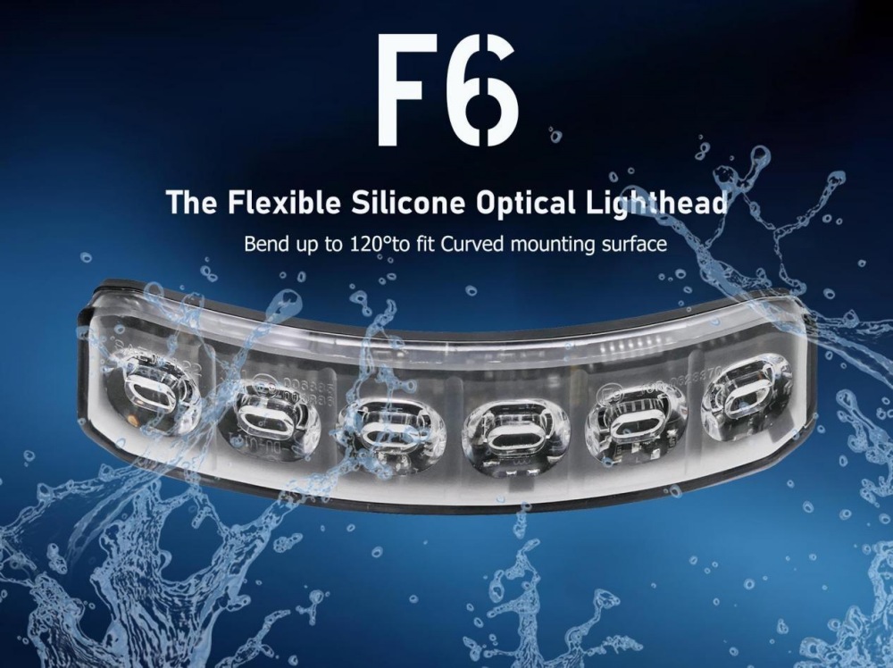 Neue biegsame Silikon-LED-Lichtköpfe